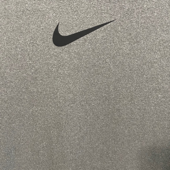 Nike Mens Dri-FIT Grey/Black Shirt size small - Picture 5 of 7